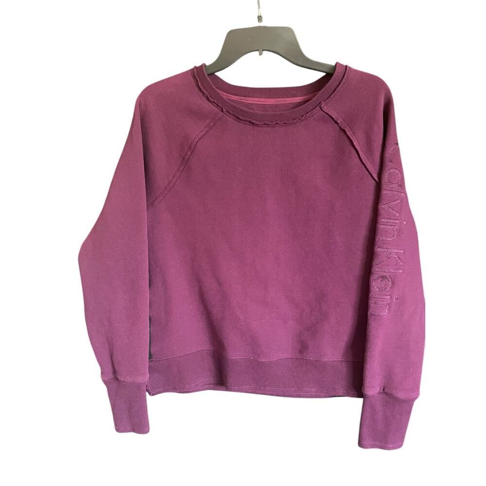 Calvin Klein Performance Maroon Sweatshirt Size Medium- Cotton/Polyester Blend
